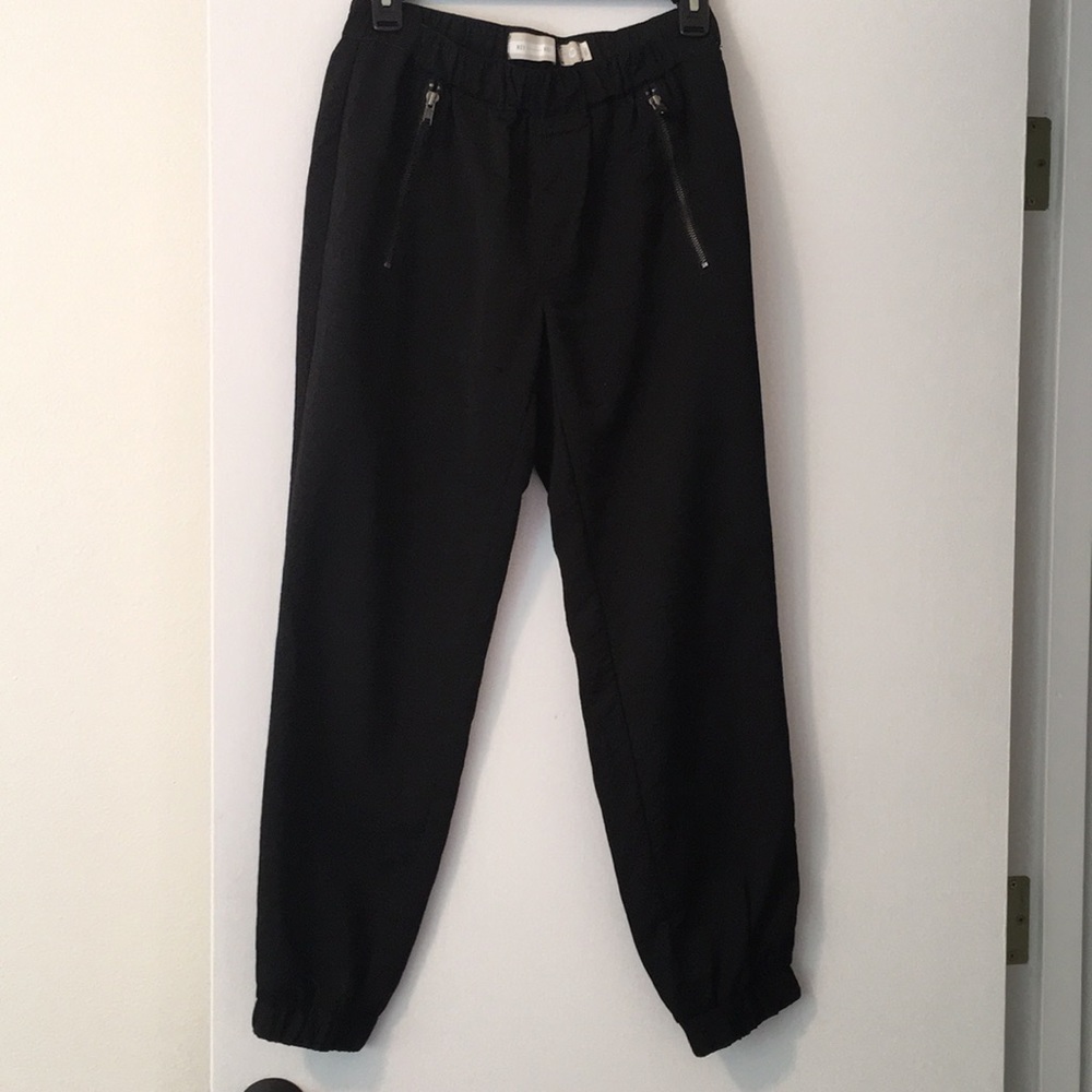 Black joggers